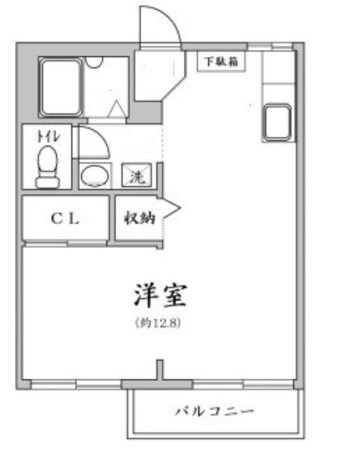 岡本駅 徒歩12分 1階の物件間取画像